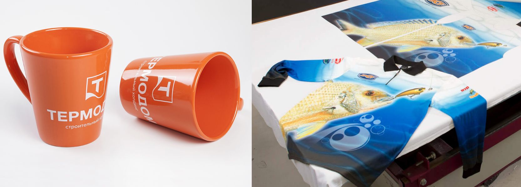 сублимационная печать и деколь глазурная