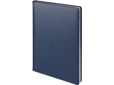 Ежедневник недатированный А4 "Sidney Nebraska", синий (серебряный обрез)