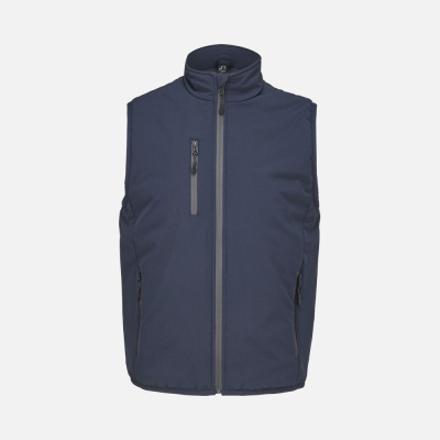 Жилет софтшелл унисекс Falcon BW, синий, размер XS