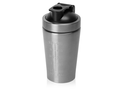 Спортивный шейкер из нержавеющей стали Top Up, 500 мл, серебристый (Р)