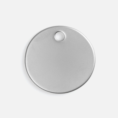 Шильдик металлический Alfa Sirkel, серебристый