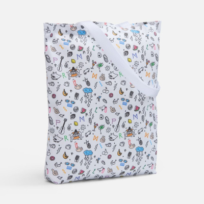 Сумка для покупок Bolsana с донной складкой с печатью на заказ