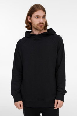 Худи унисекс H5, черное, размер XS/S