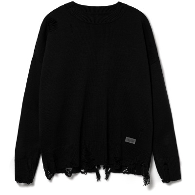 Джемпер оверсайз унисекс Grunge, черный, размер S/M