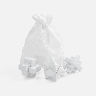 Набор из 3 головоломок Tickler Arcade, белый