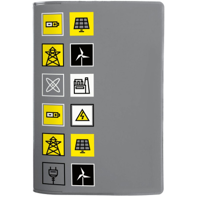 Обложка для паспорта Industry, ver.2, энергетика