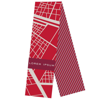 Шарф на заказ Tricksy Light, XL, акрил