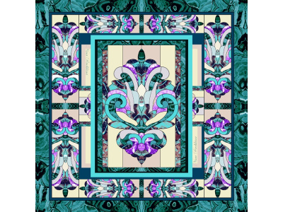 Платок "Каменный Цветок"