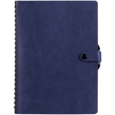 Ежедневник Strep Front на заказ, недатированный, синий