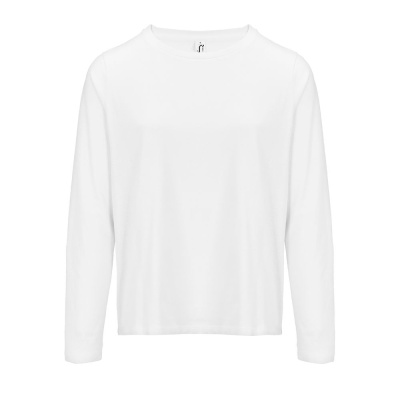 Футболка с длинным рукавом женская Monarch Women, белая, размер XS