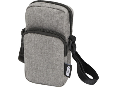 Сумка для телефона "Ross" из переработанного материала, серый яркий