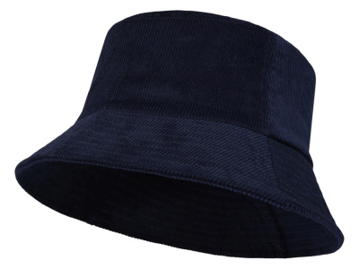 Панама "Howson" из переработанного вельвета - Темно - синий