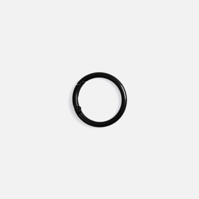 Карабин-кольцо Claus, L, черный