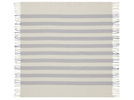 Плед Reglet, 130x150 см ( с учетом бахромы) 100% хлопок, серый